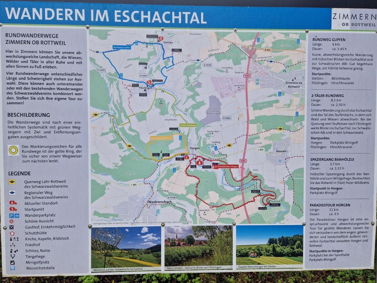 شقة Ferienglueck Im Schwarzwald Zimmern ob Rottweil المظهر الخارجي الصورة